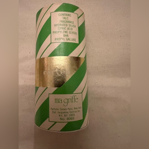 Lot of 3 vintage: Fabergé Tigress, Sportsman Horse talc, Carven Ma Griffe talc - Picture 13 of 14